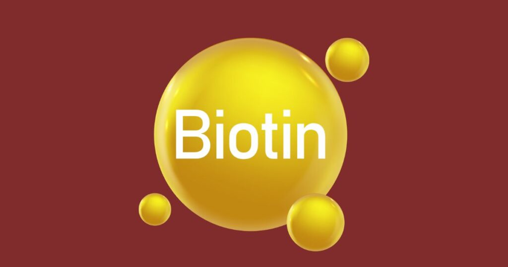 Biotin benefits for healthy skin, hair and nails.